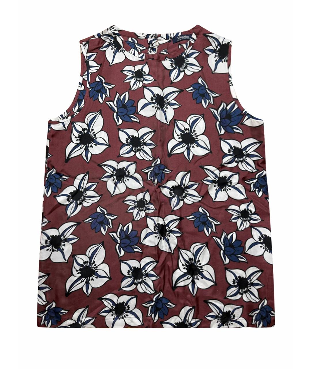 'S MAX MARA Мульти шелковая блузы, фото 1