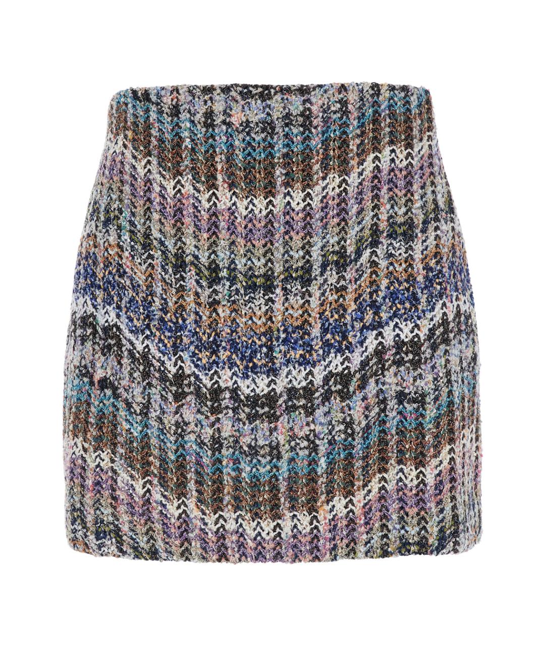 MISSONI Мульти полиамидовая юбка мини, фото 1