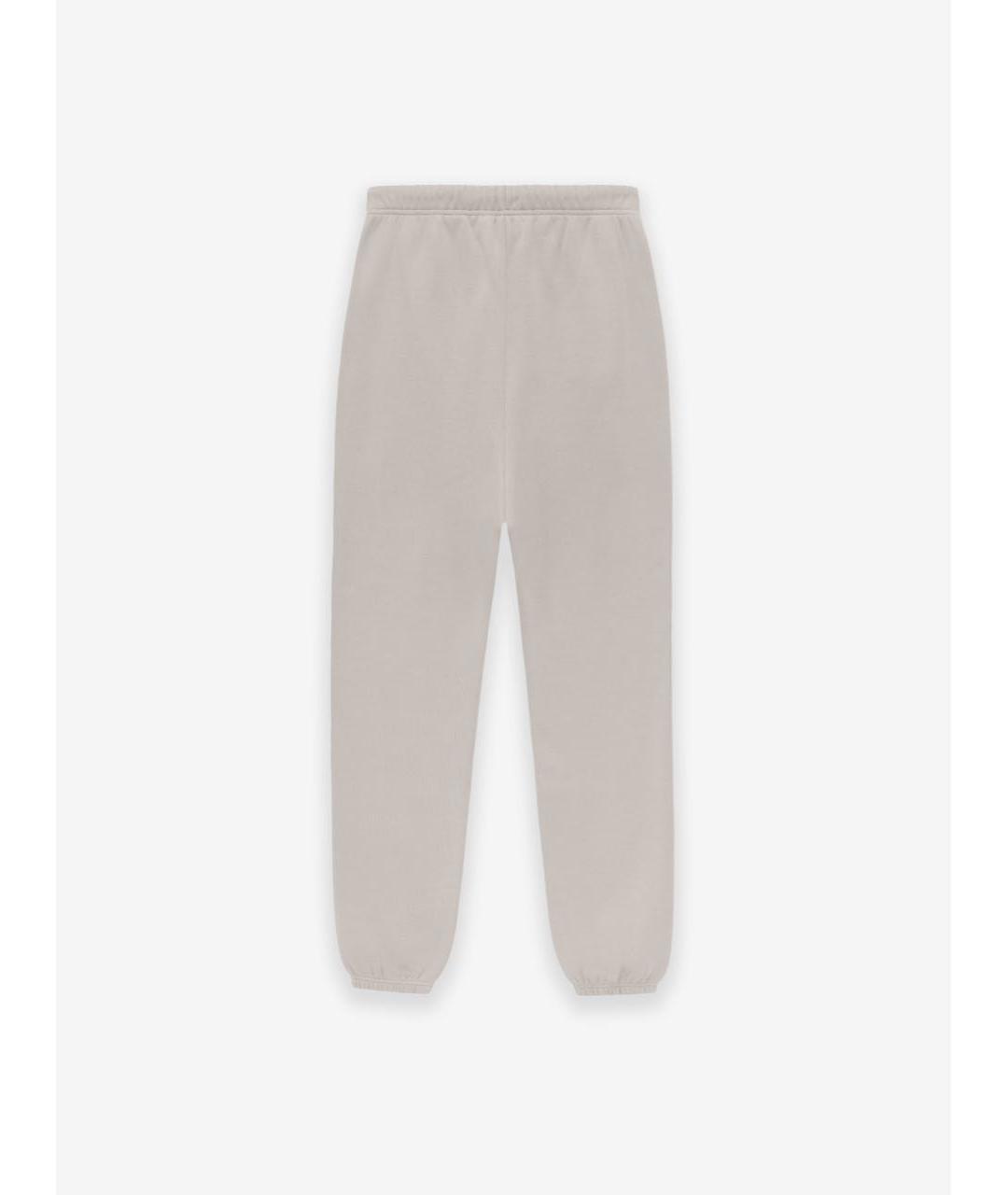 FEAR OF GOD ESSENTIALS Бежевые хлопковые брюки широкие, фото 2