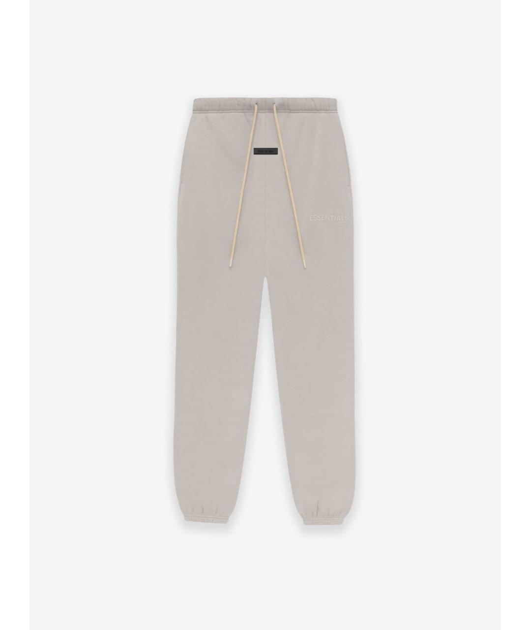 FEAR OF GOD ESSENTIALS Бежевые хлопковые брюки широкие, фото 5