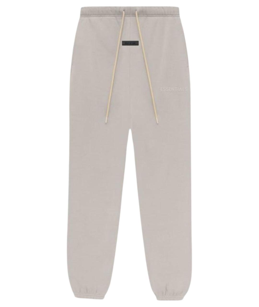 FEAR OF GOD ESSENTIALS Бежевые хлопковые брюки широкие, фото 1
