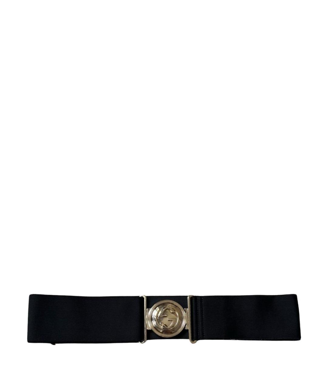 GUCCI Черный ремень, фото 1