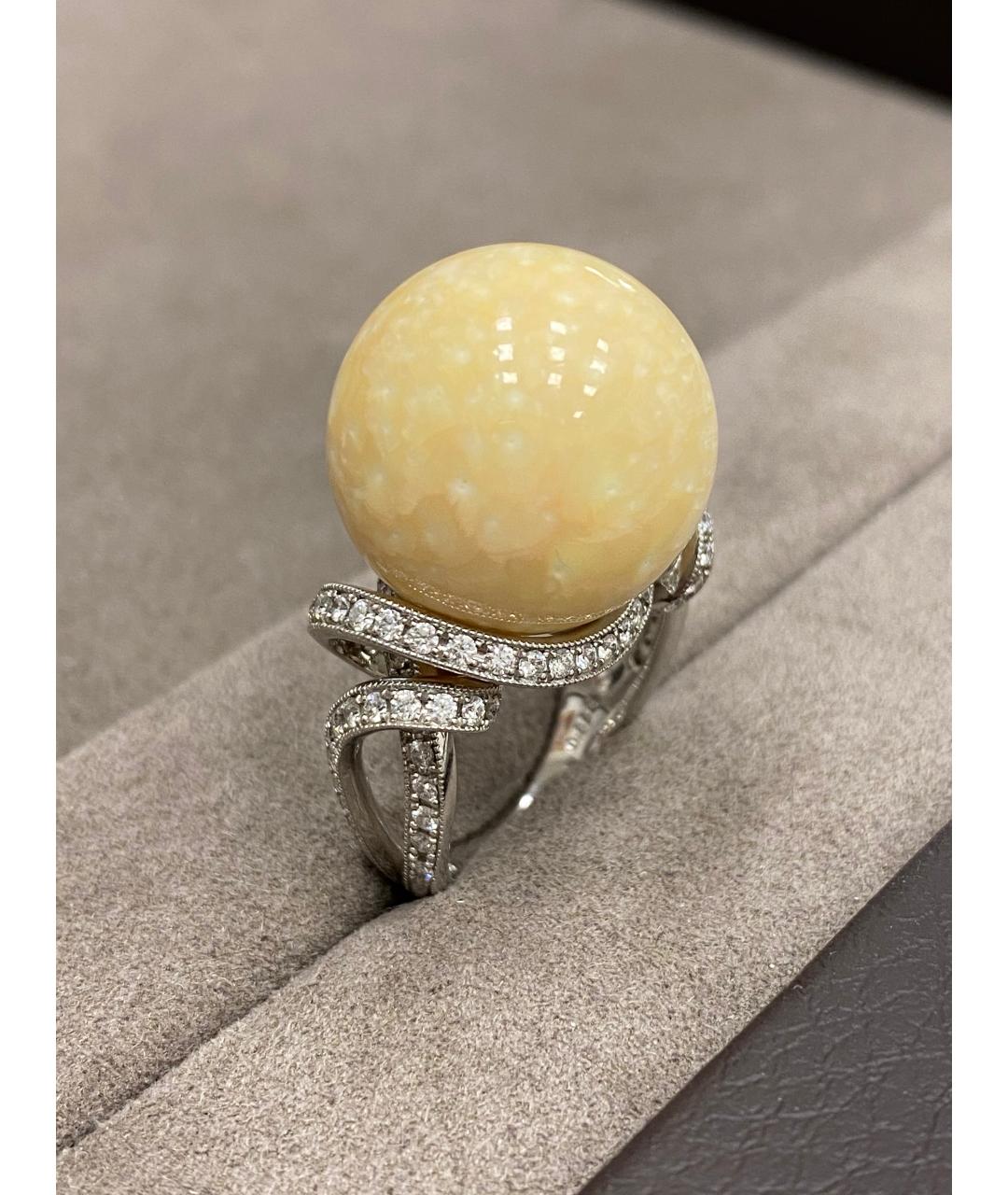 Mikimoto Оранжевое жемчужное кольцо, фото 2