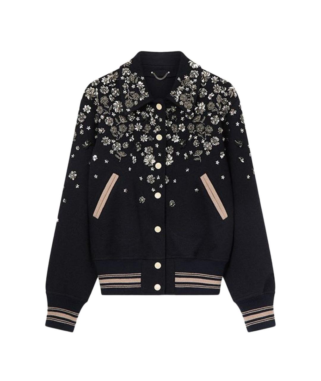GOLDEN GOOSE Темно-синяя шерстяная куртка, фото 1