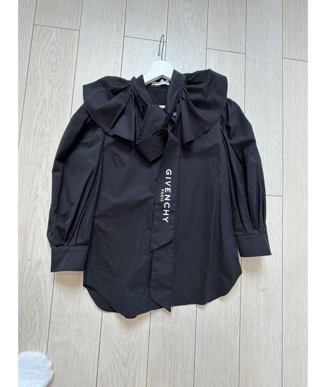 GIVENCHY Черная хлопковая рубашка, фото 3