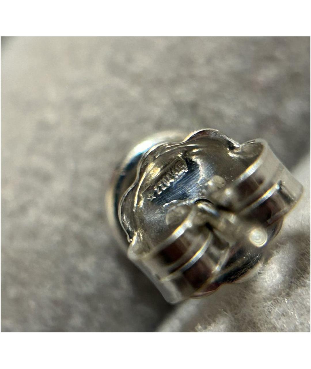 MERCURY Серебряные серьги из белого золота, фото 6