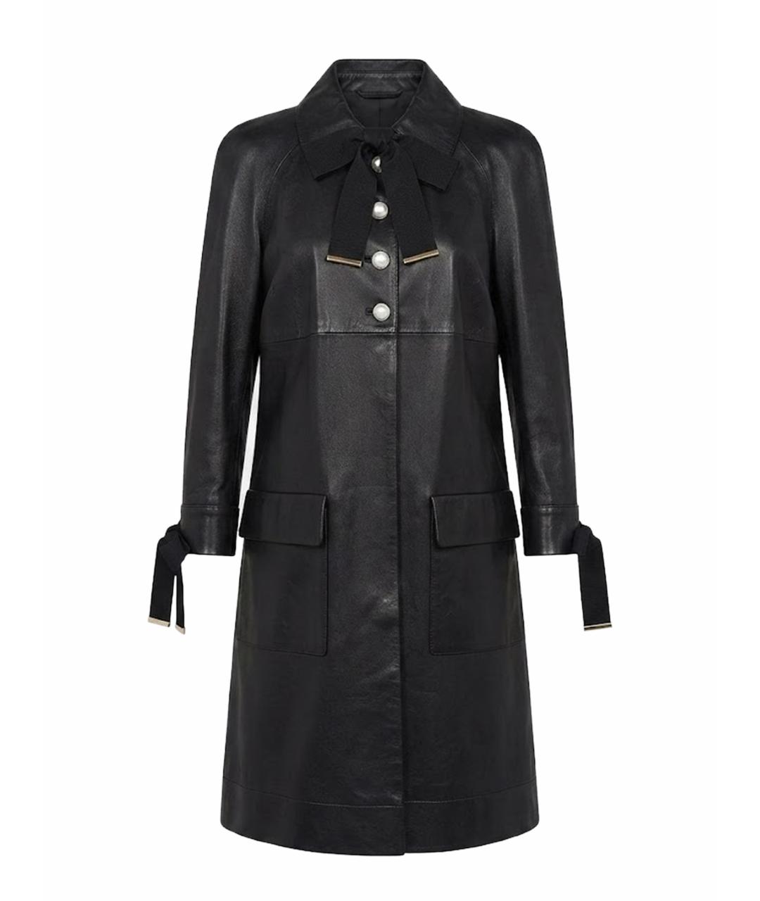 CHANEL Черная кожаная куртка, фото 1