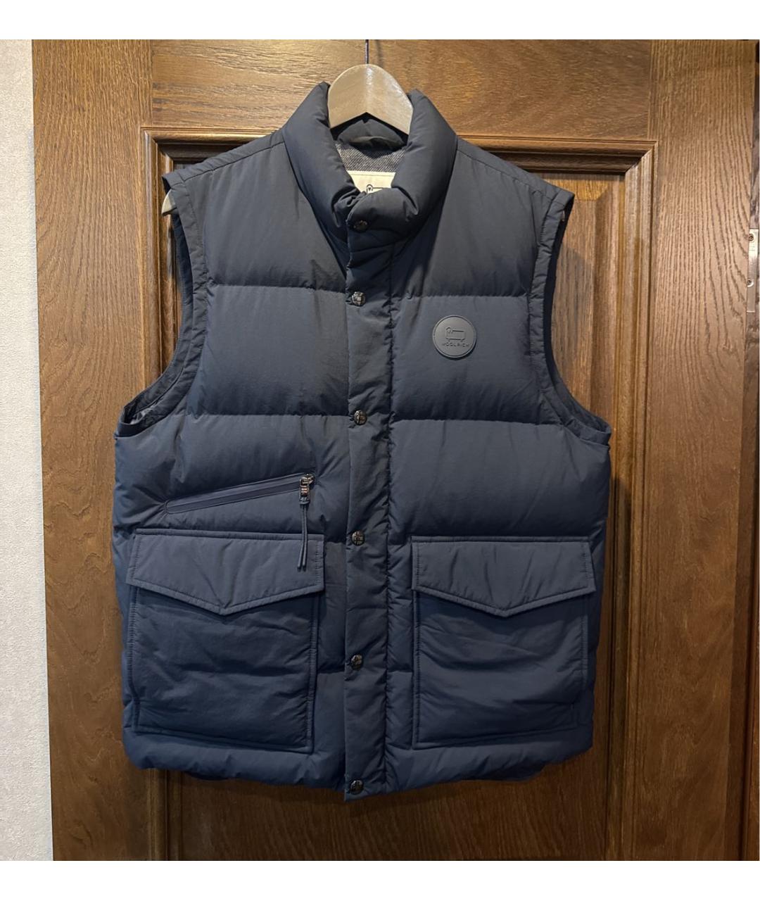 WOOLRICH Синий жилет, фото 6