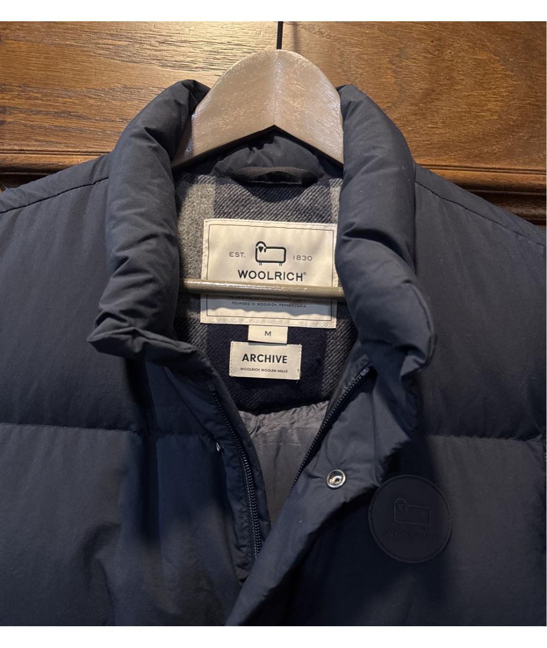 WOOLRICH Синий жилет, фото 3