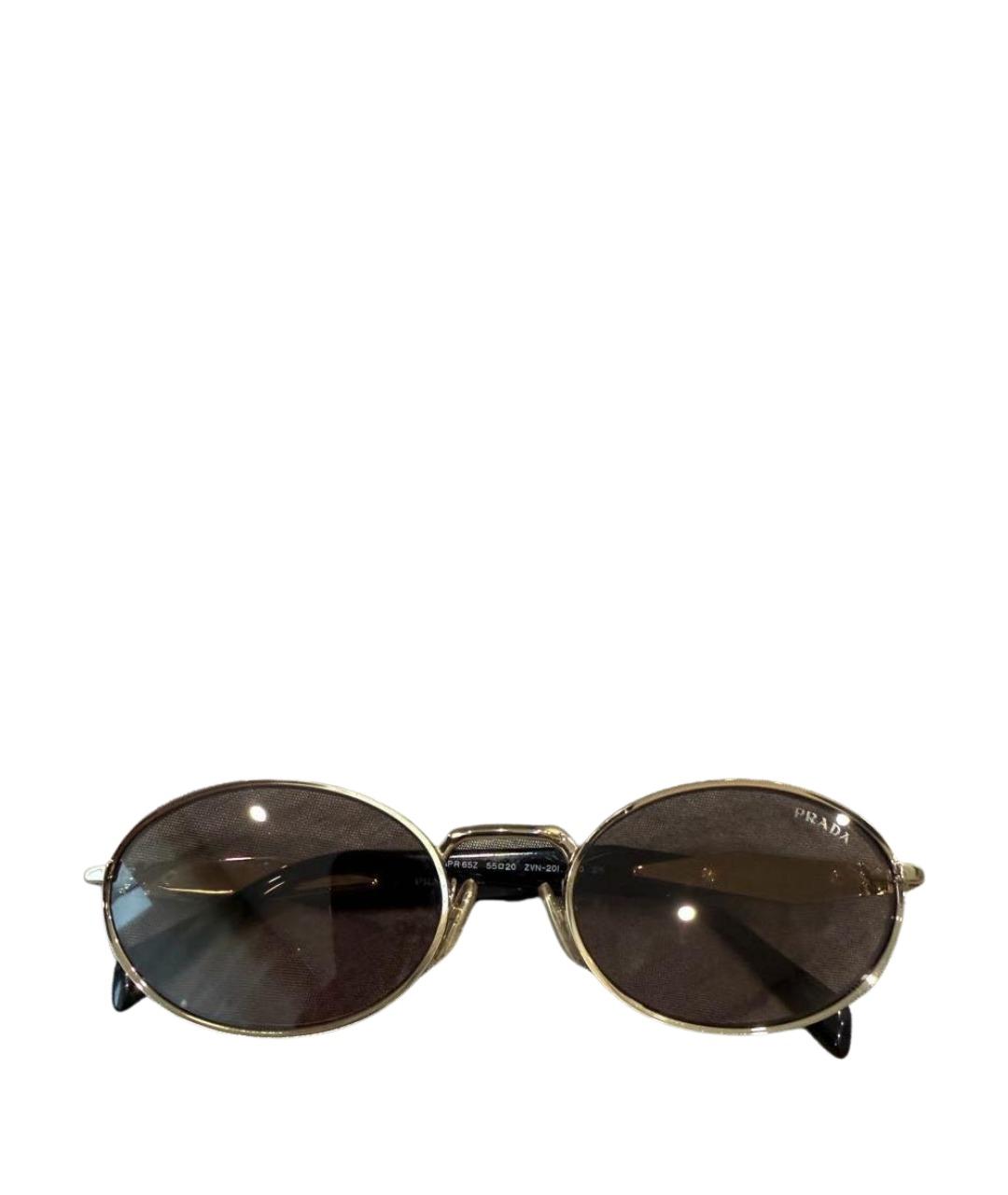 PRADA Коричневые солнцезащитные очки, фото 1