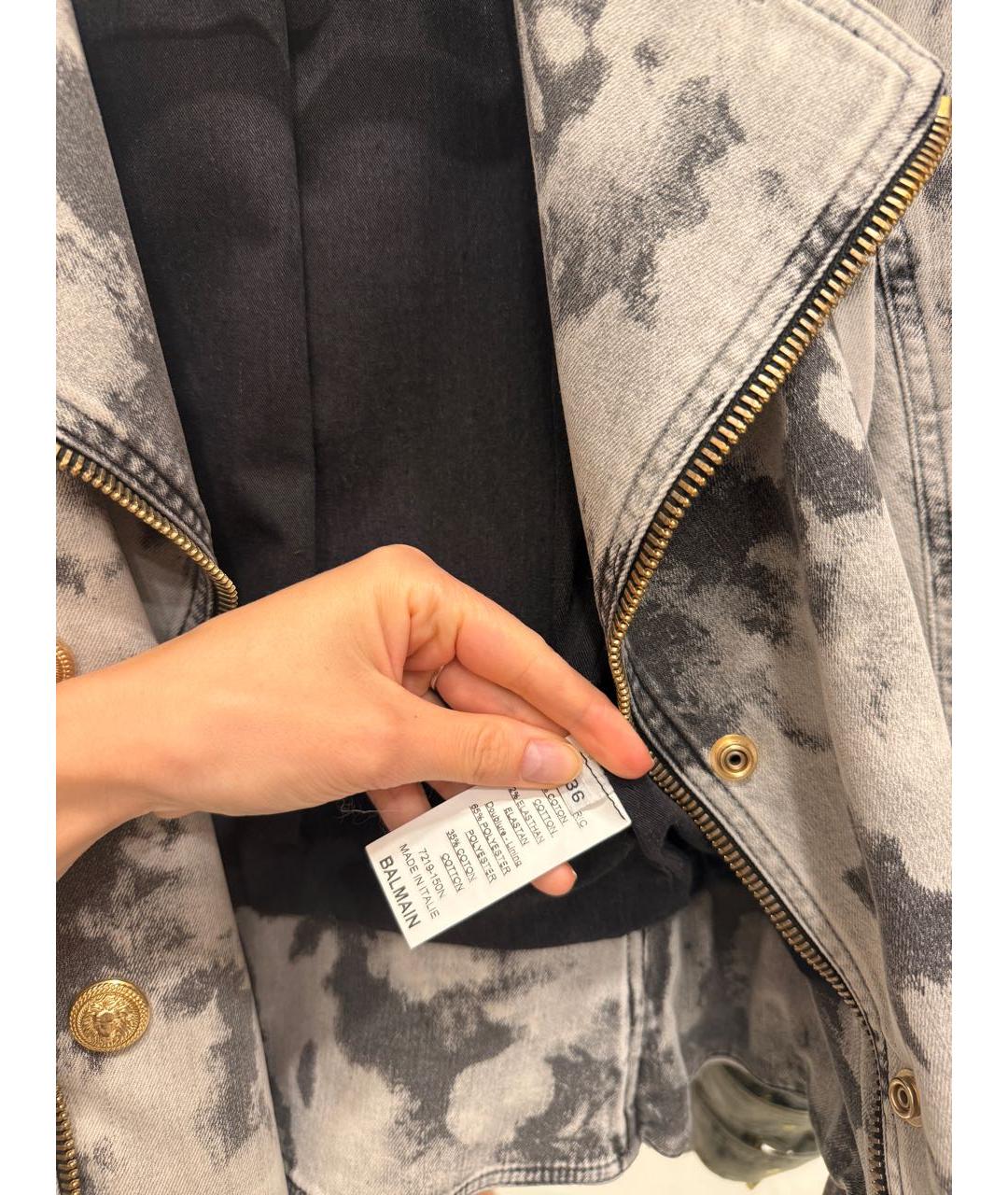 BALMAIN Хлопковая куртка, фото 5