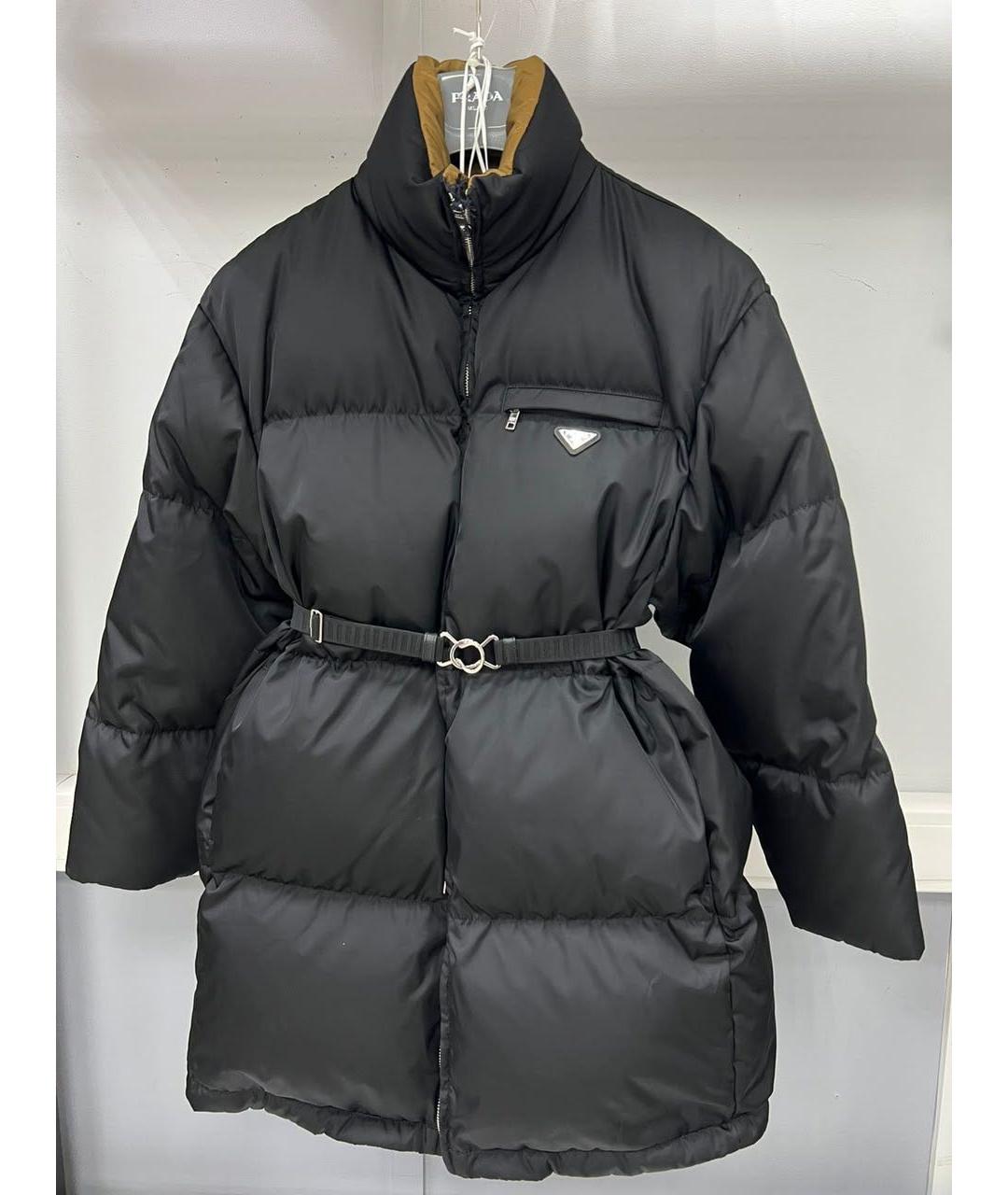 PRADA Черный пуховик, фото 3