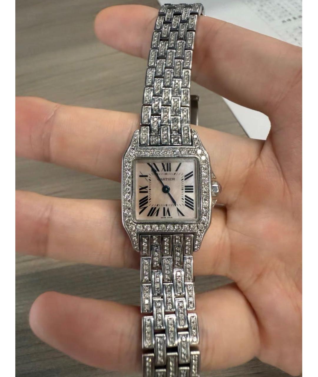 CARTIER Серебряные часы, фото 2