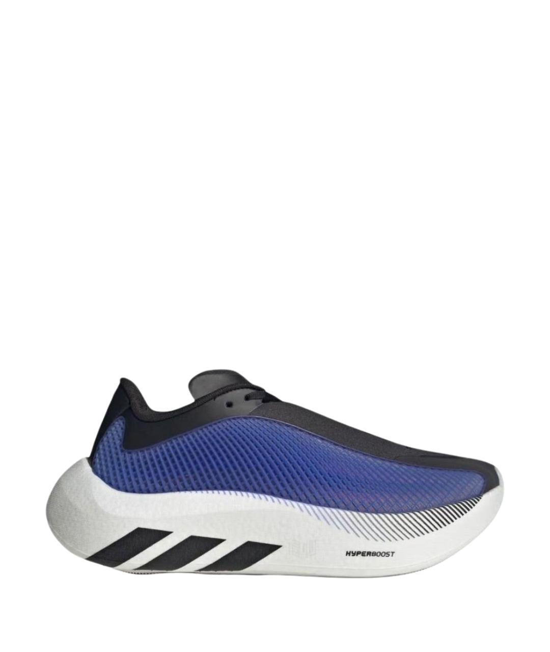 ADIDAS Синие текстильные низкие кроссовки / кеды, фото 1