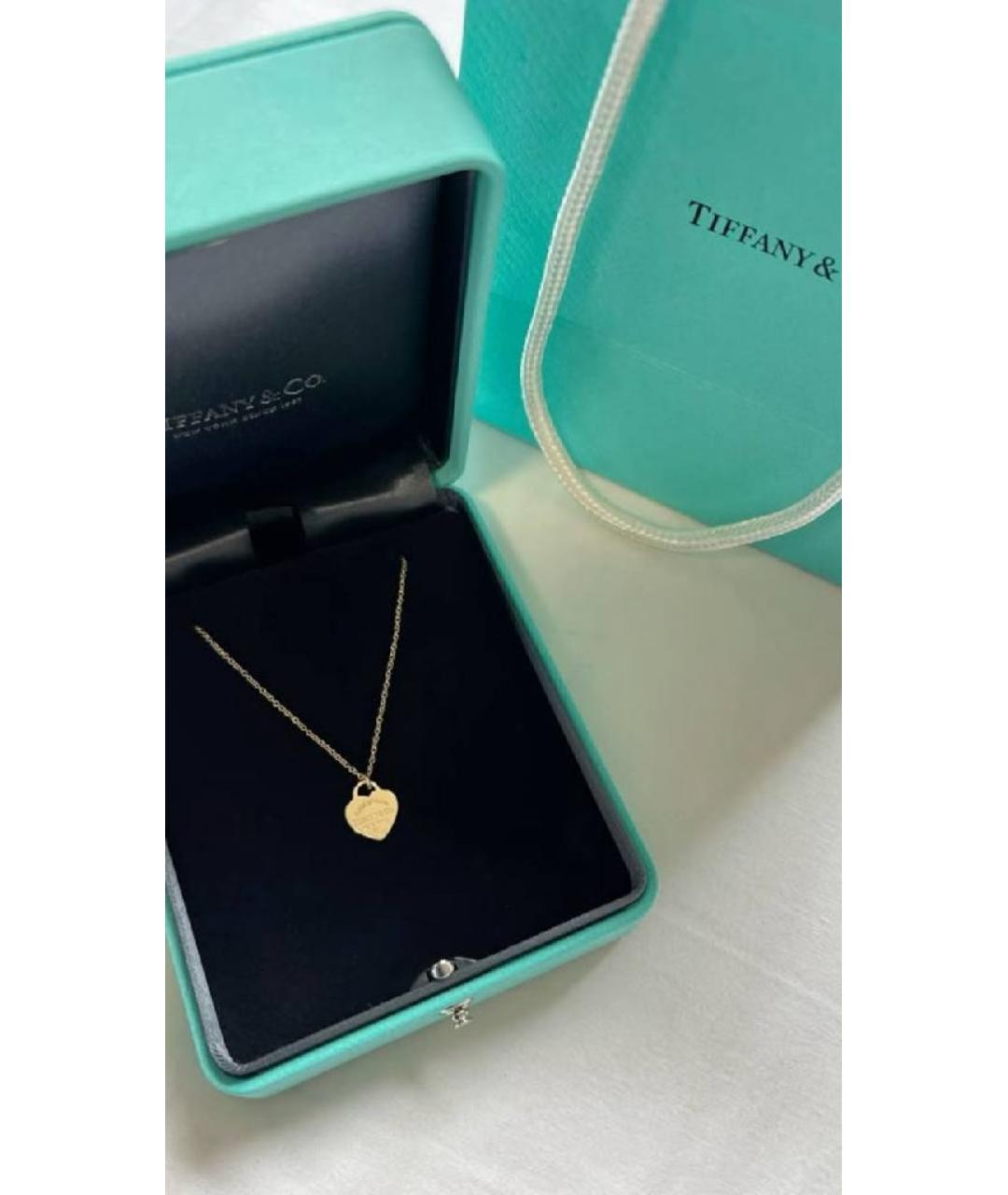 TIFFANY&CO Бирюзовое серебряное колье, фото 3
