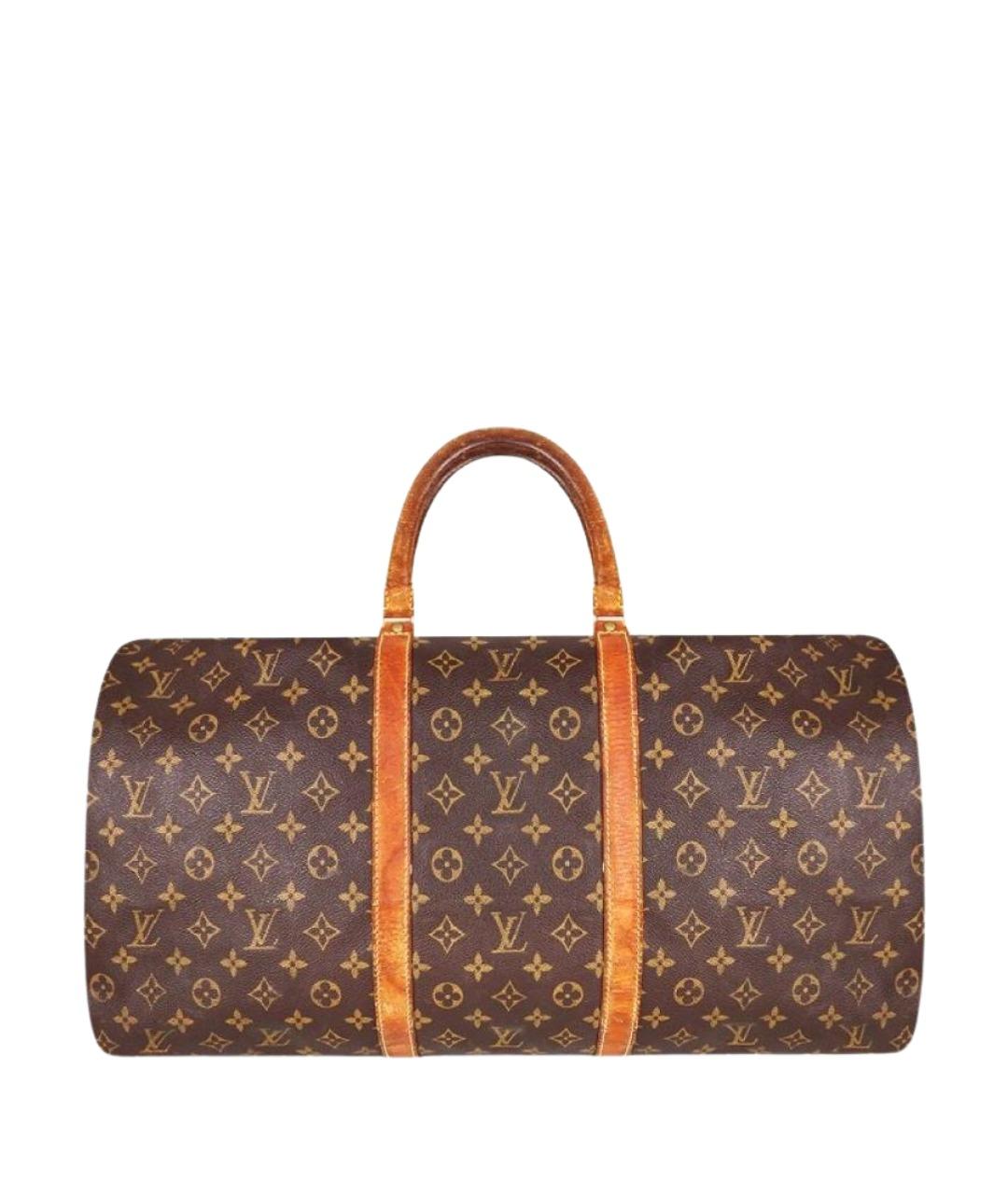 LOUIS VUITTON Коричневая дорожная/спортивная сумка, фото 1