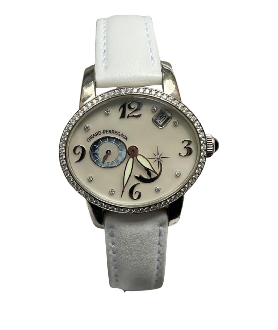 GIRARD PERREGAUX Серебряные часы из белого золота, фото 1