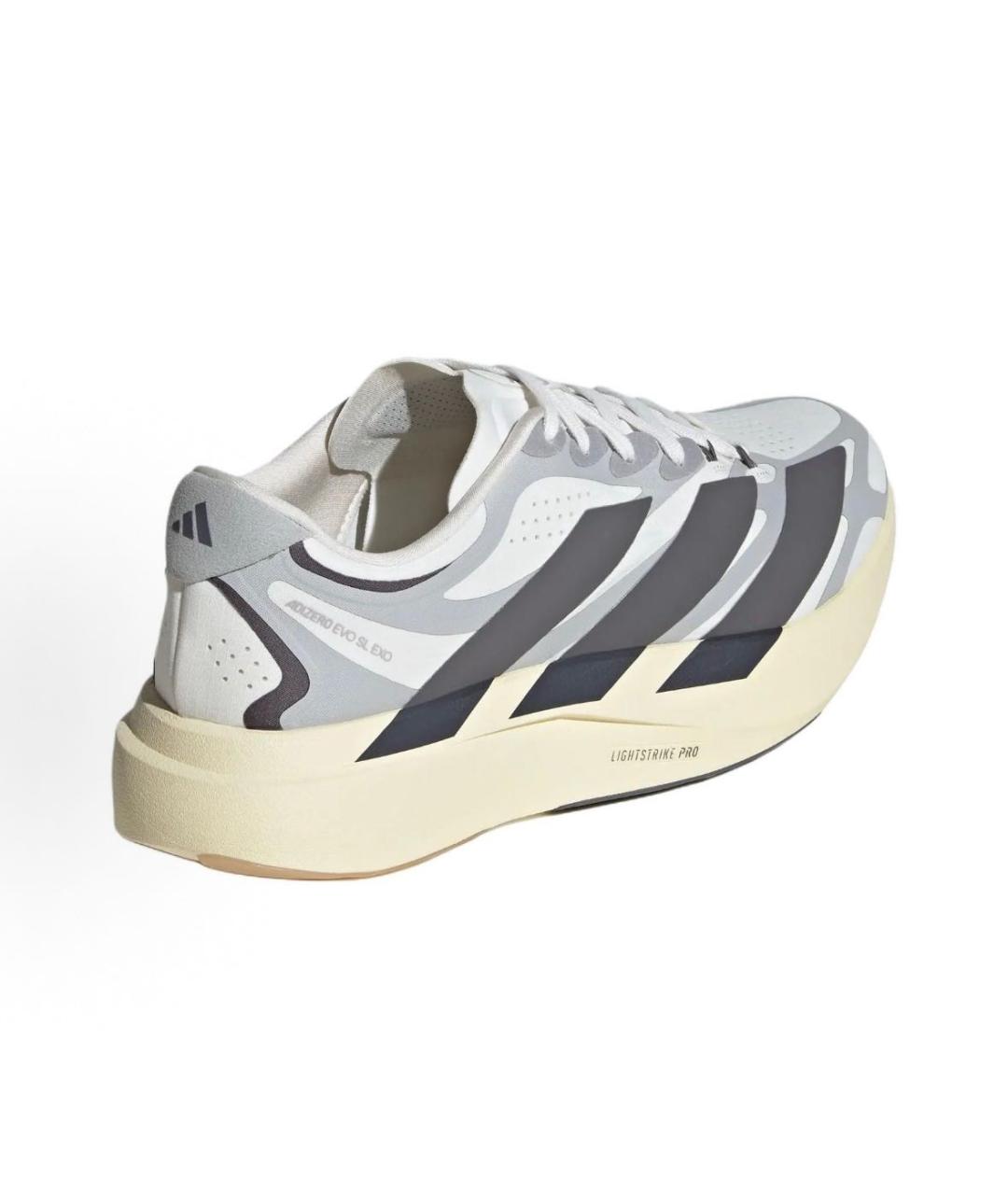 ADIDAS Бежевые текстильные кроссовки, фото 4