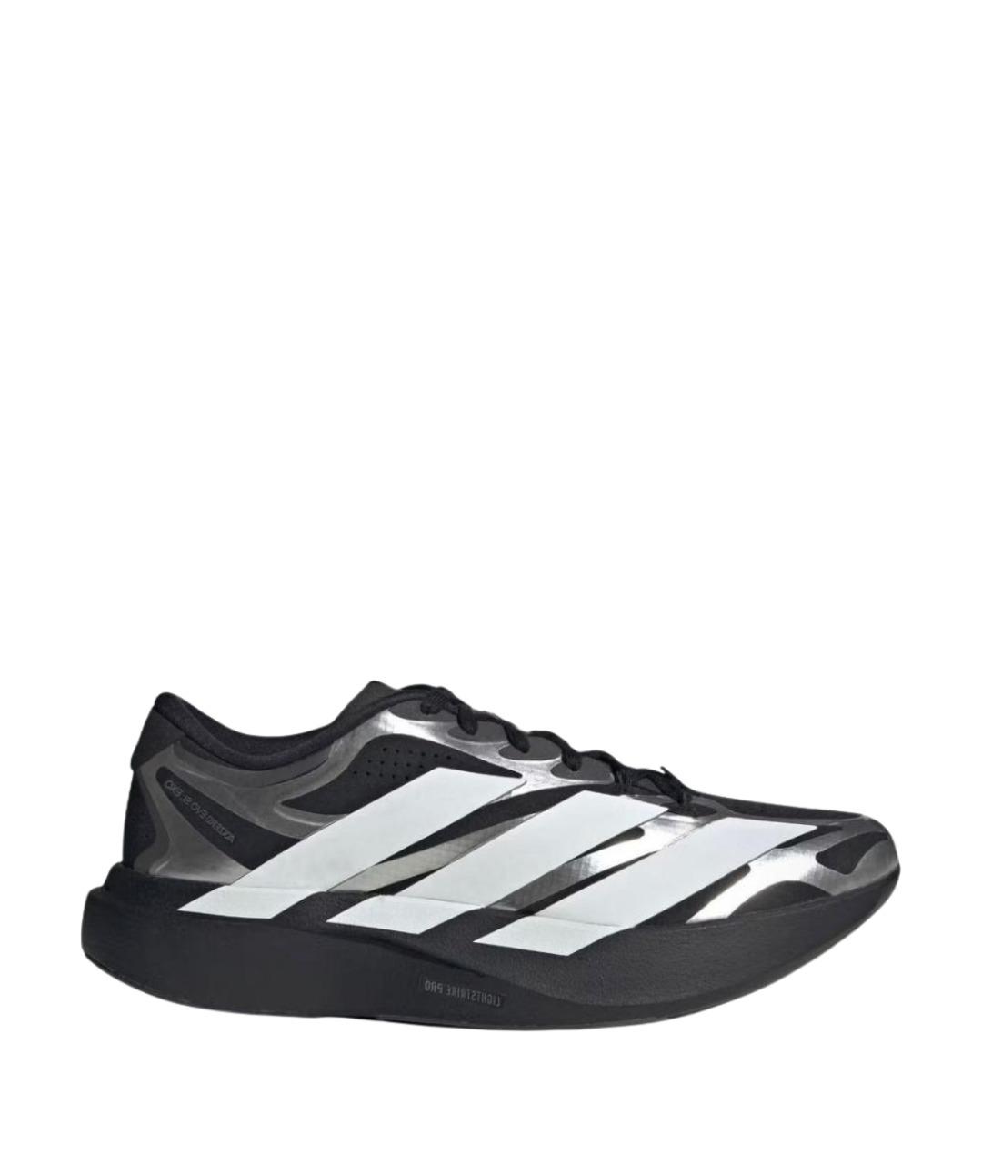 ADIDAS Черные текстильные кроссовки, фото 1