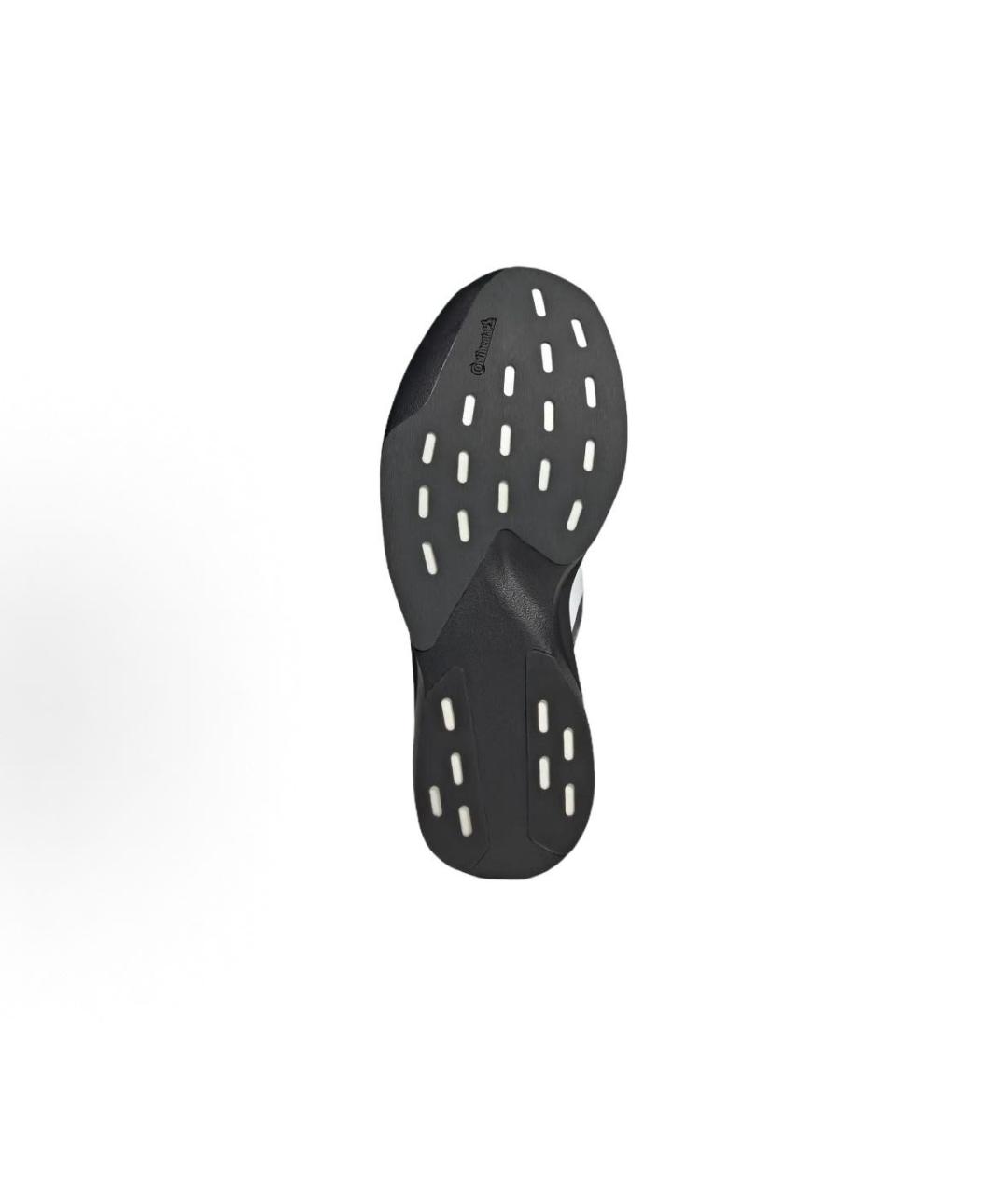 ADIDAS Черные текстильные кроссовки, фото 4