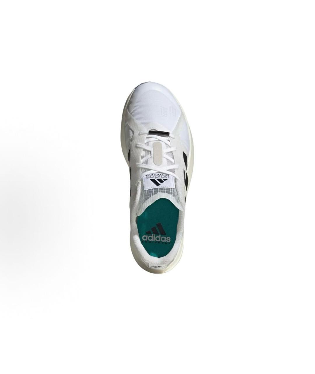 ADIDAS Белые текстильные кроссовки, фото 4
