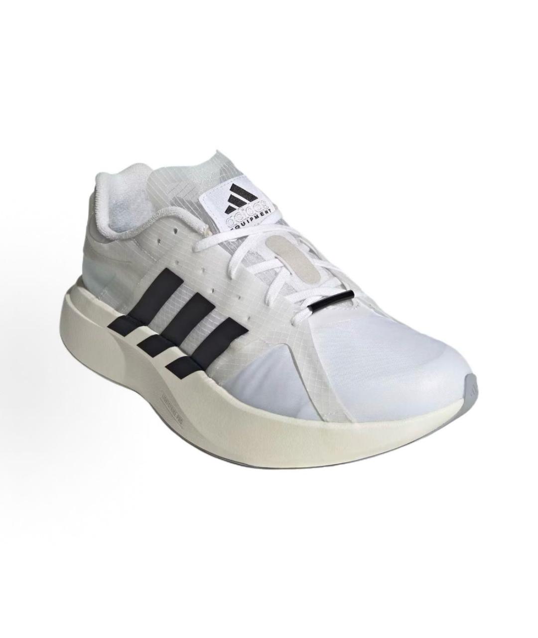 ADIDAS Белые текстильные кроссовки, фото 3