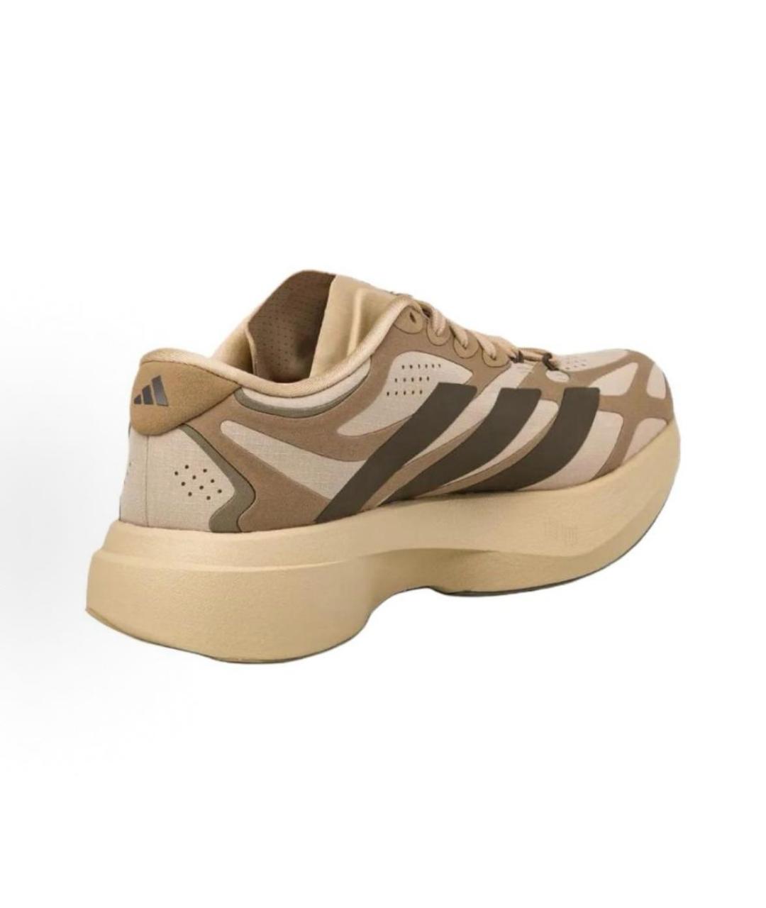 ADIDAS Бежевые текстильные кроссовки, фото 3