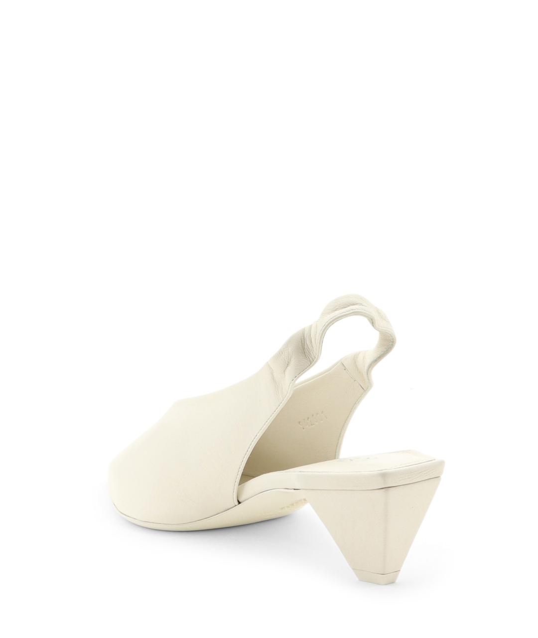 LOEWE Белые кожаные туфли, фото 3