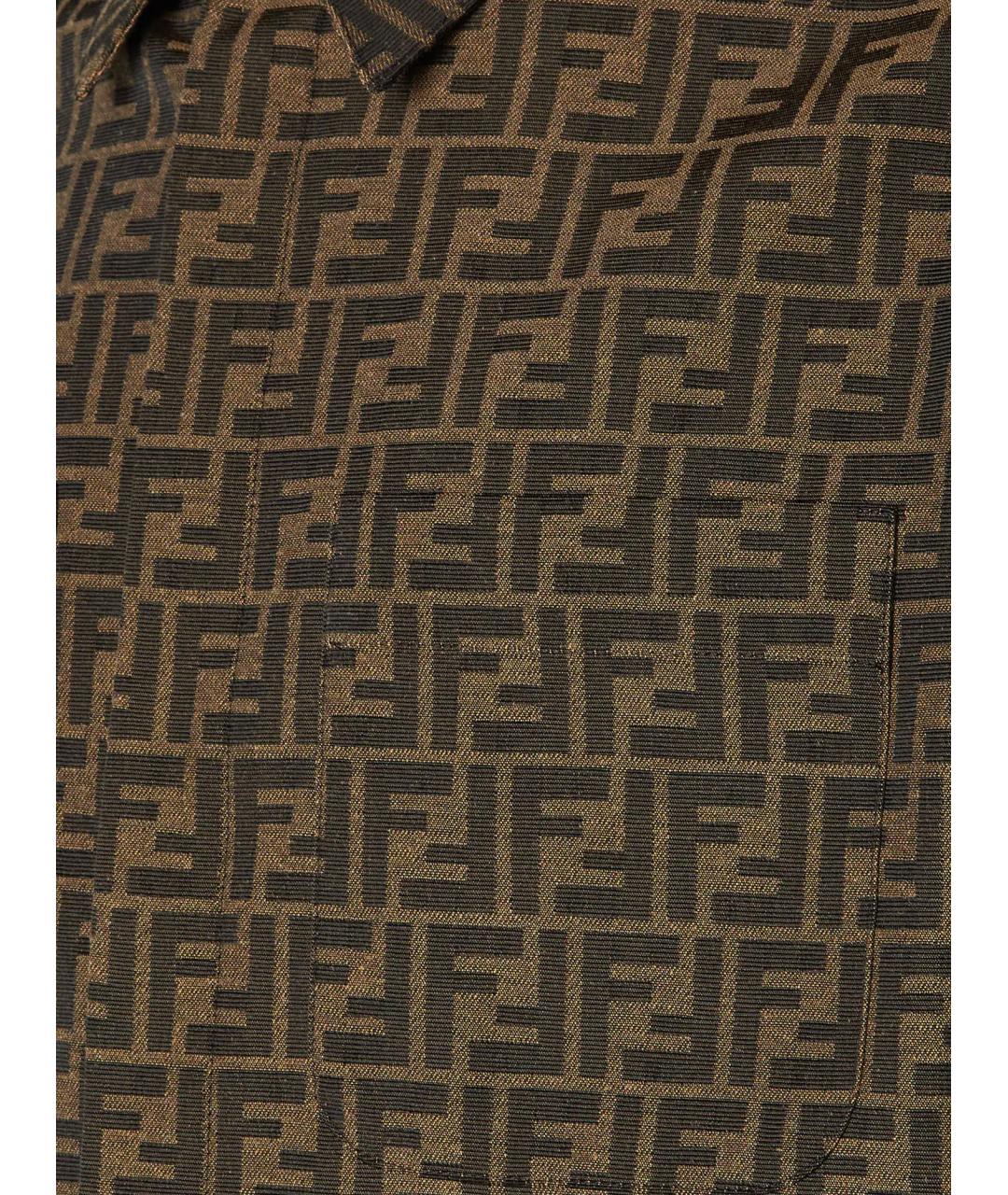FENDI Коричневая куртка, фото 3