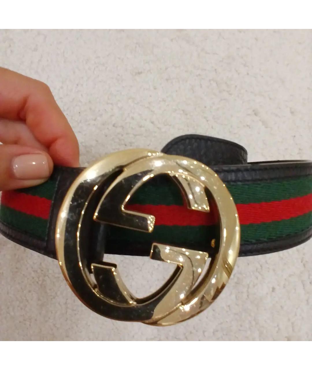 GUCCI Мульти кожаный ремень, фото 2