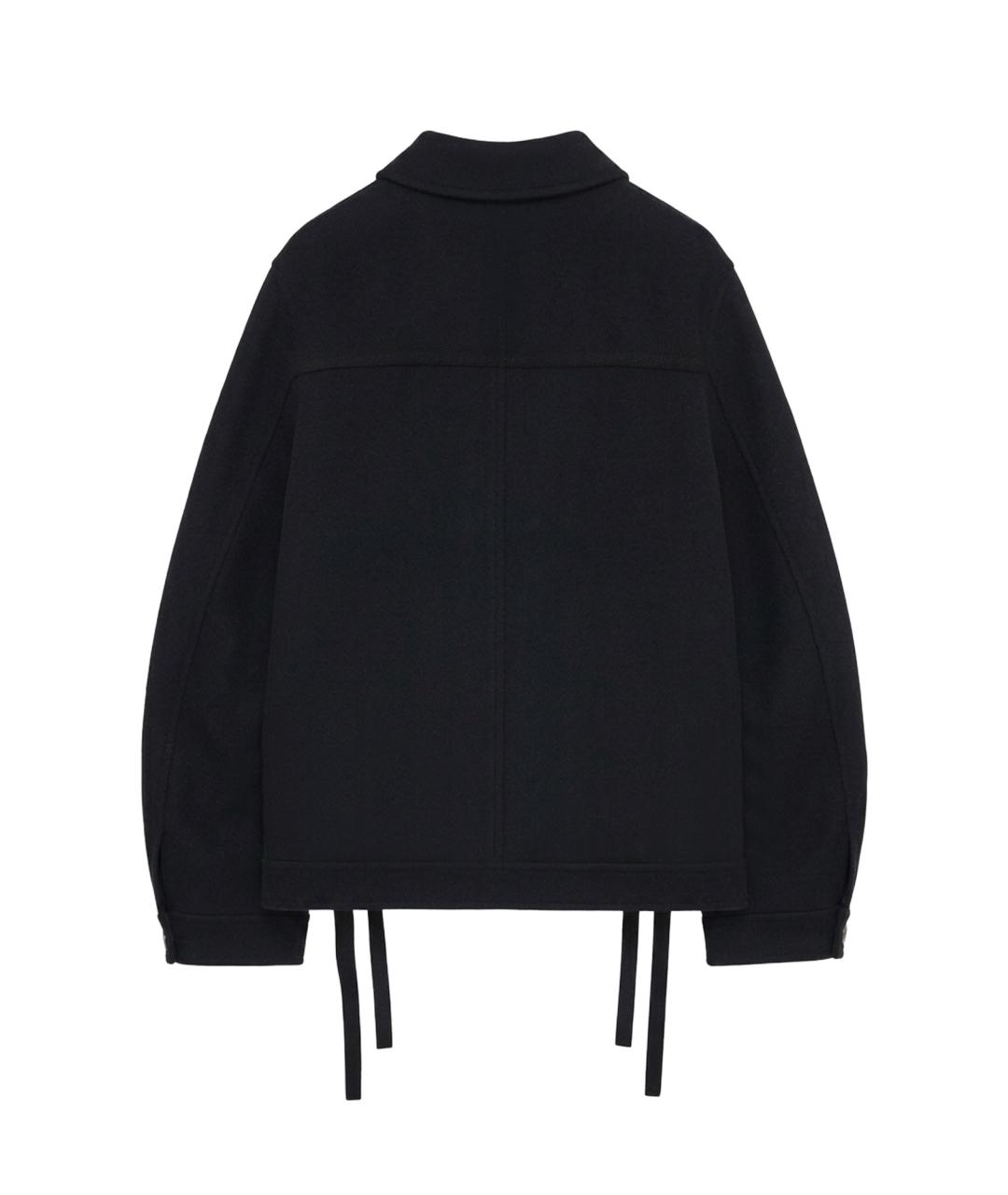 LOEWE Черная шерстяная куртка, фото 2