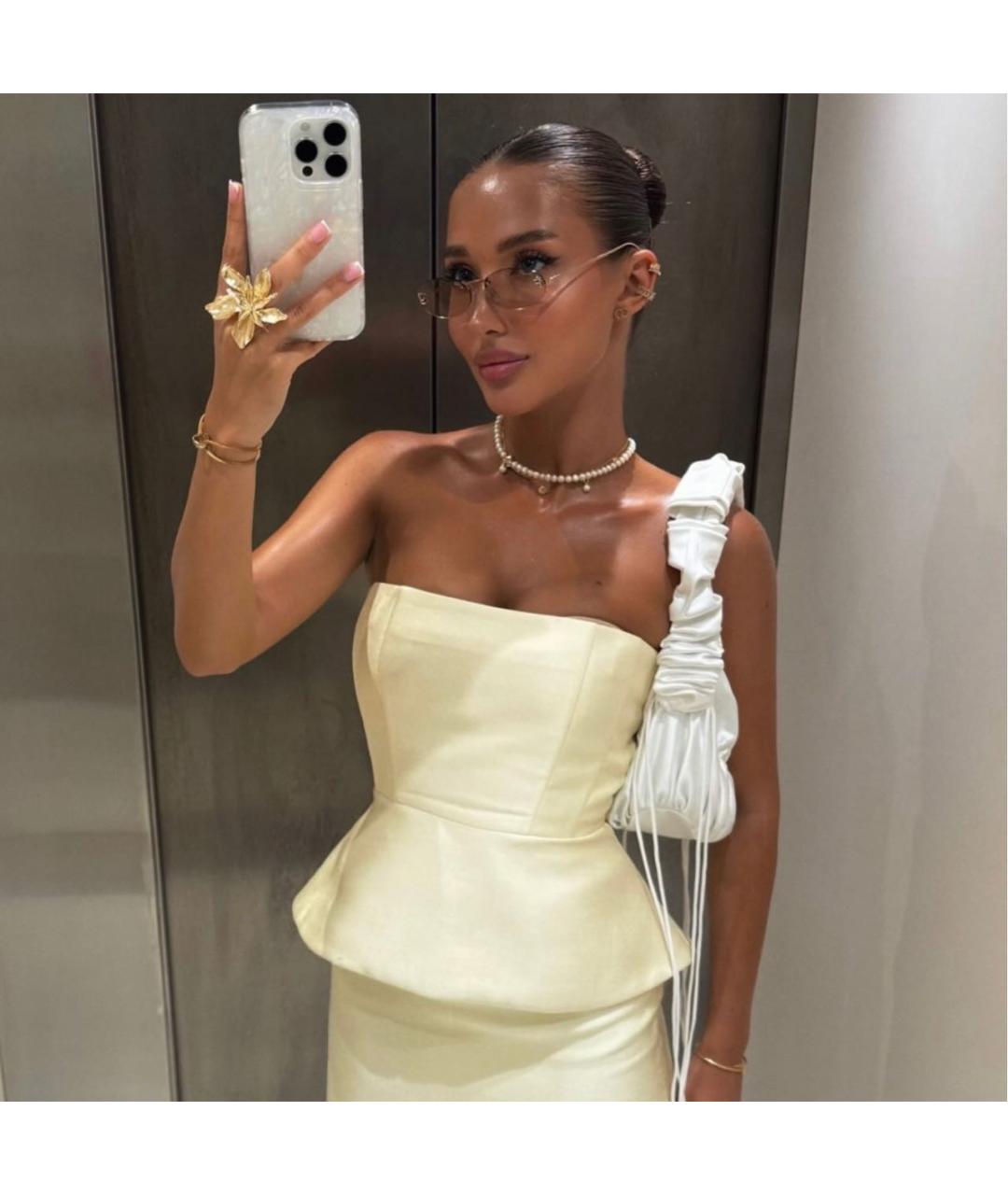 FENDI Золотые металлические солнцезащитные очки, фото 6