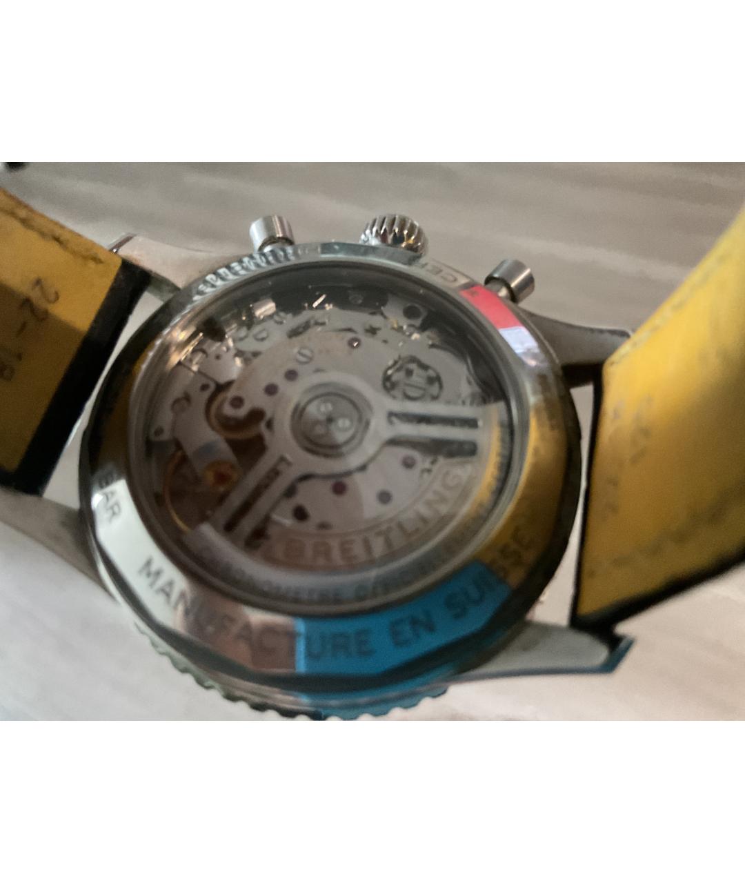 BREITLING Черные стальные часы, фото 3