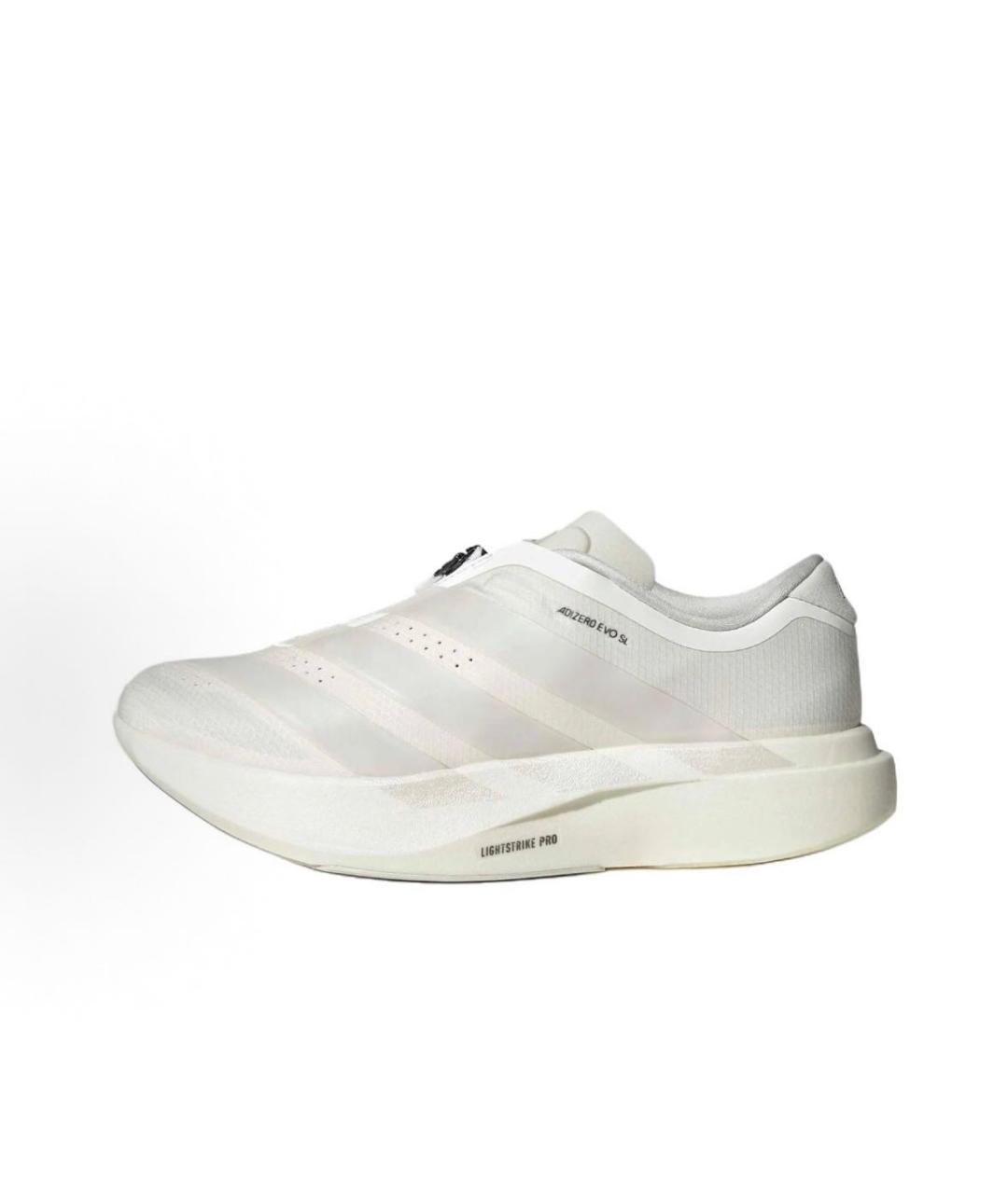 ADIDAS Белые текстильные кроссовки, фото 2