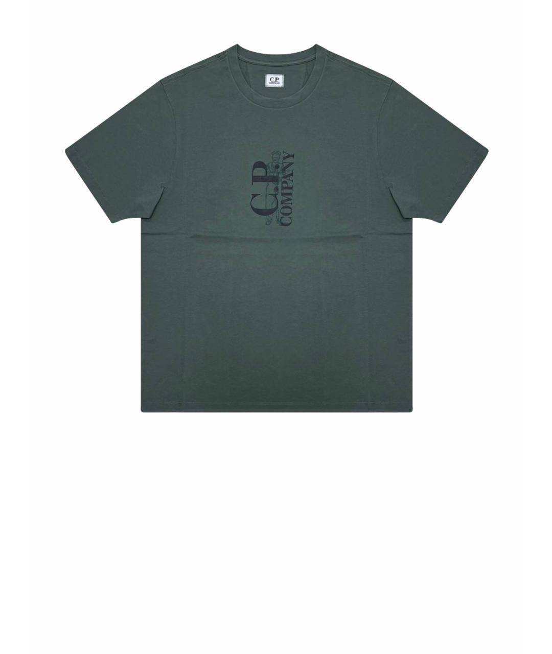 CP COMPANY Зеленая футболка, фото 1