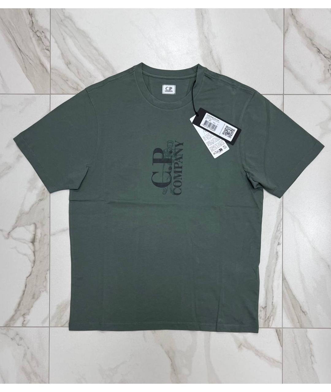 CP COMPANY Зеленая футболка, фото 6