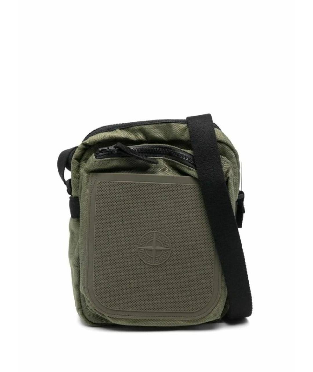 STONE ISLAND Зеленая сумка на плечо, фото 6