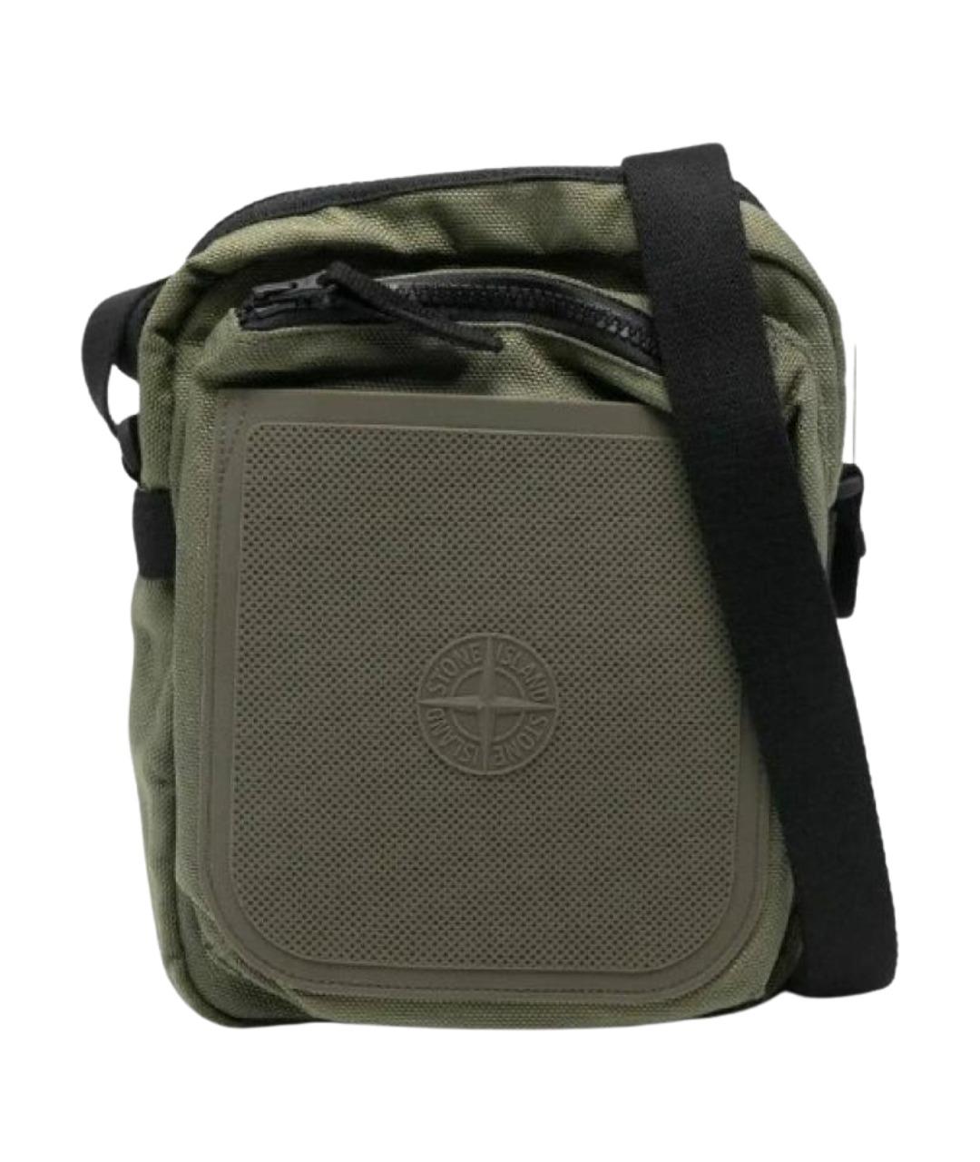 STONE ISLAND Зеленая сумка на плечо, фото 1