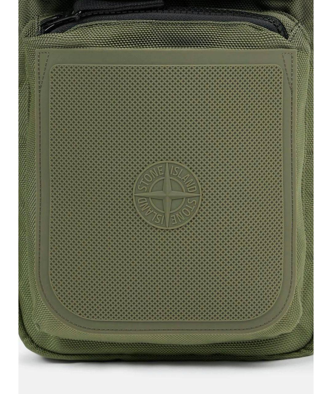 STONE ISLAND Зеленая сумка на плечо, фото 3