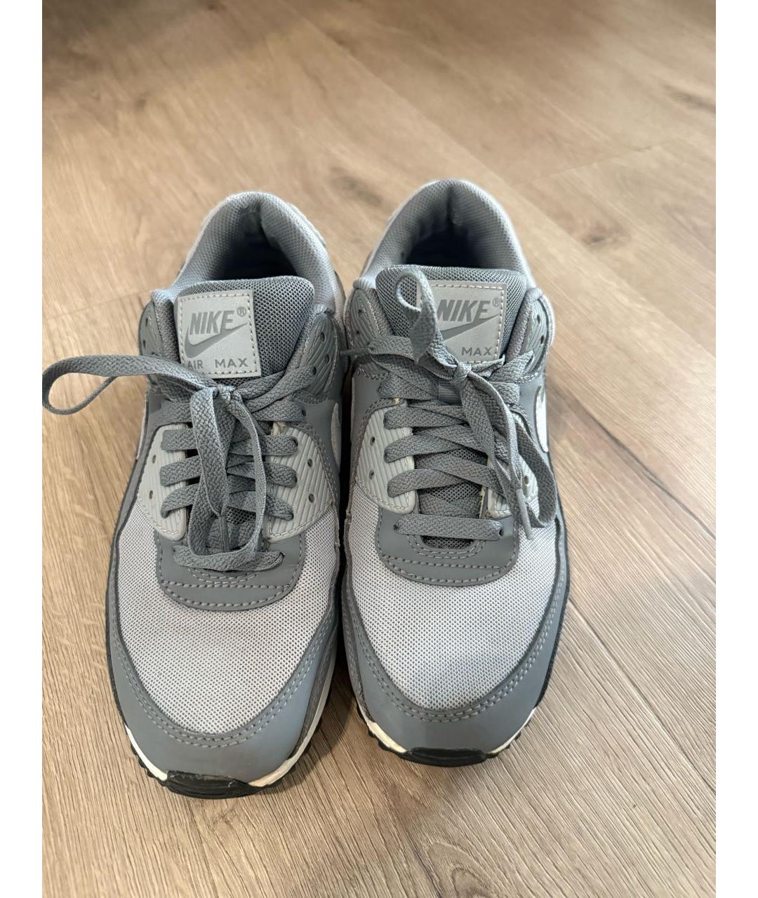 NIKE Серые низкие кроссовки / кеды, фото 2