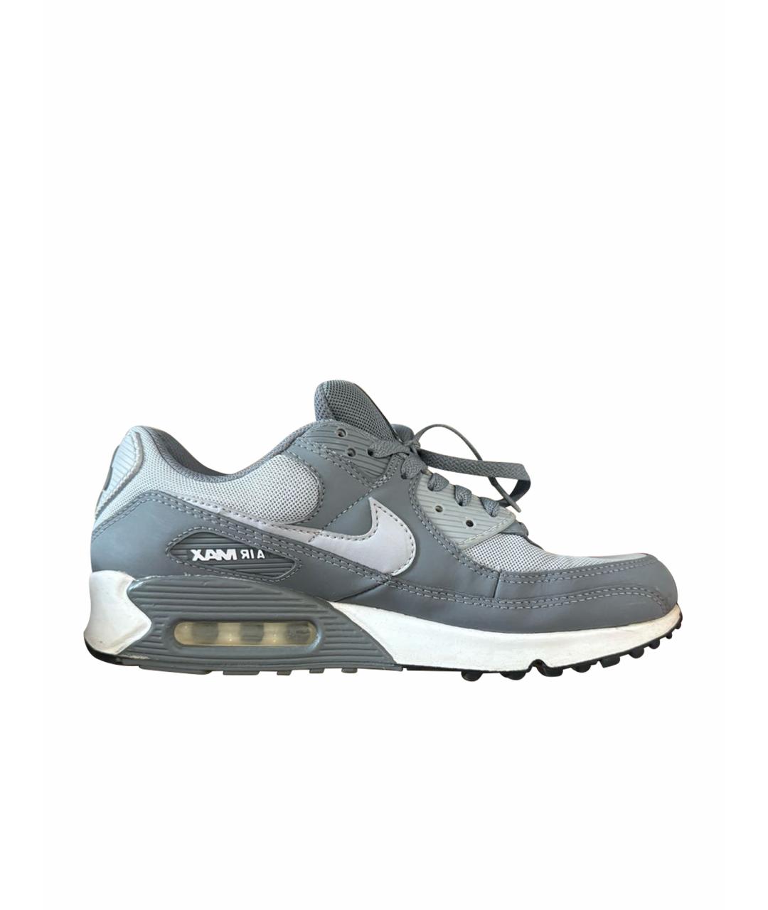 NIKE Серые низкие кроссовки / кеды, фото 1