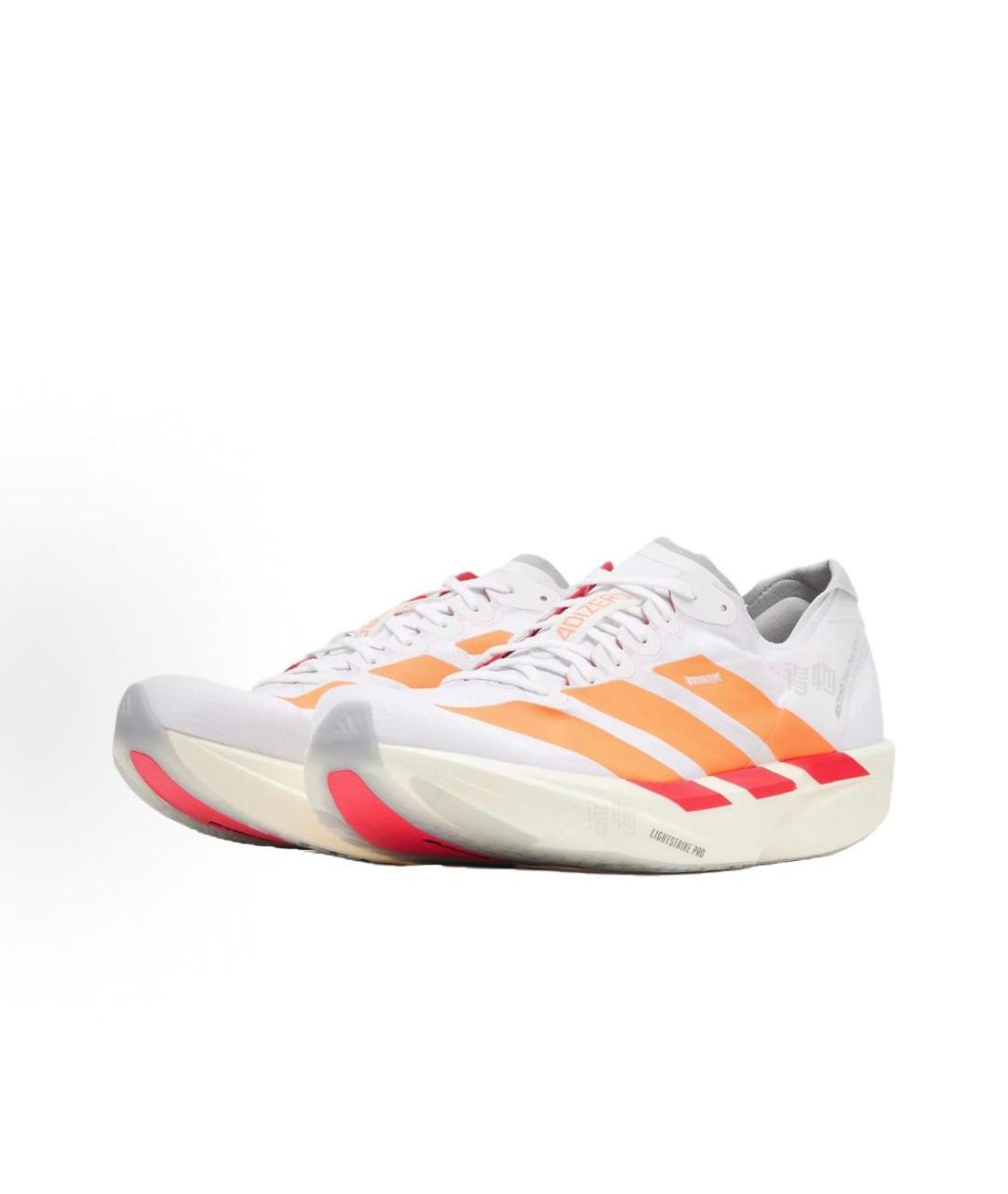 ADIDAS Белые текстильные кроссовки, фото 3
