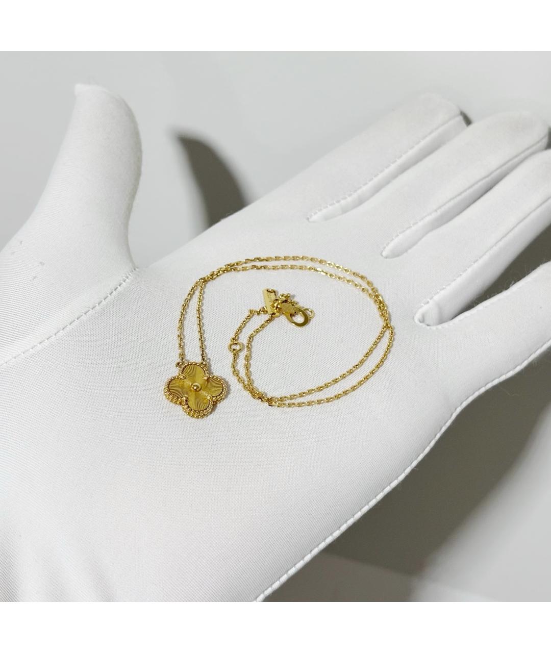 VAN CLEEF & ARPELS Золотое колье из желтого золота, фото 5