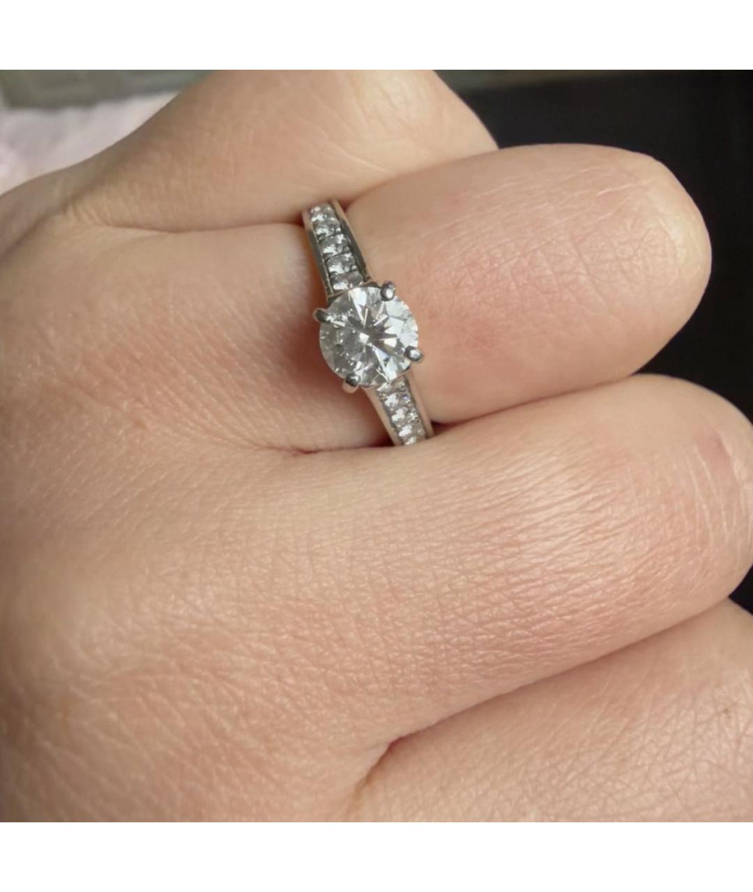 CARTIER Серебряное платиновое кольцо, фото 2