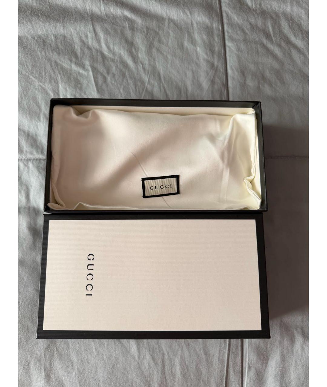GUCCI Фуксия кожаный кошелек, фото 4