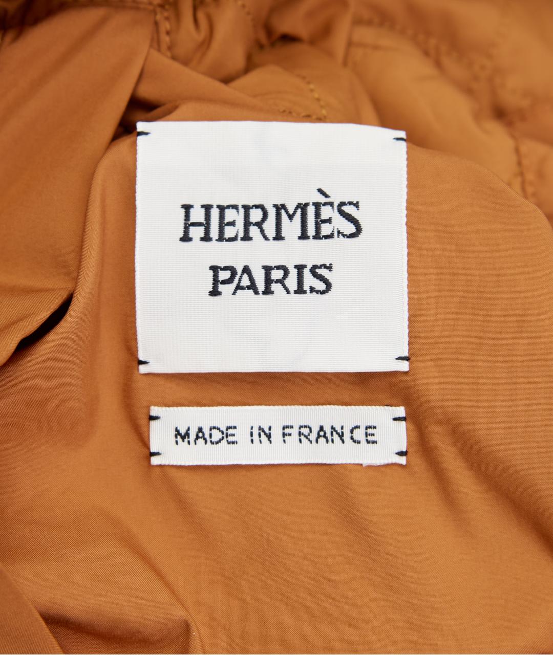 HERMES Белая хлопковая куртка, фото 5