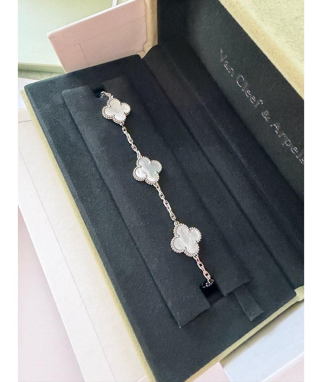 VAN CLEEF & ARPELS Серебряный браслет из белого золота, фото 2