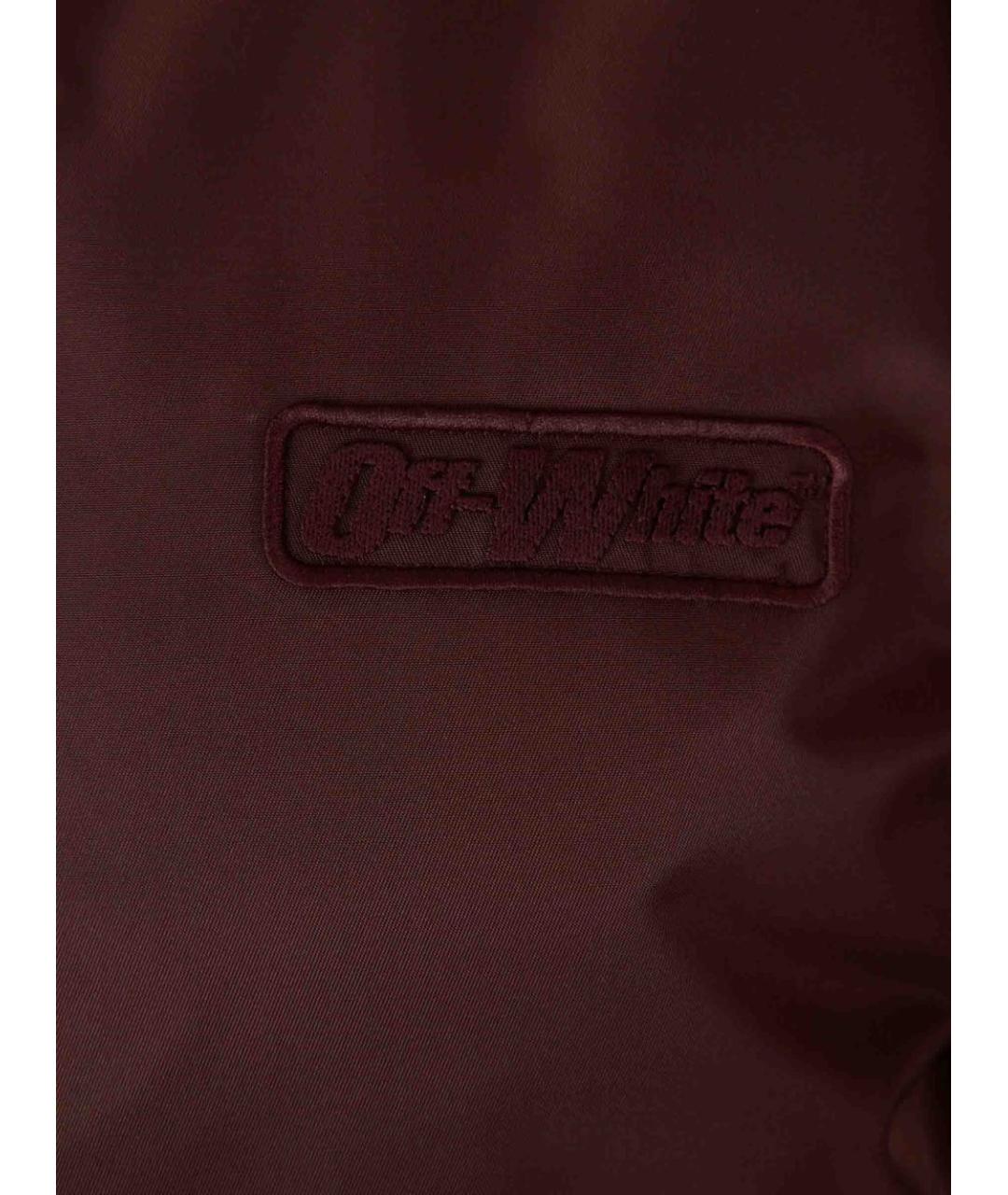 OFF-WHITE Красная полиэстеровая куртка, фото 2