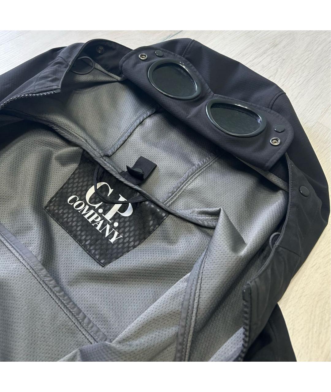 CP COMPANY Черная куртка, фото 2