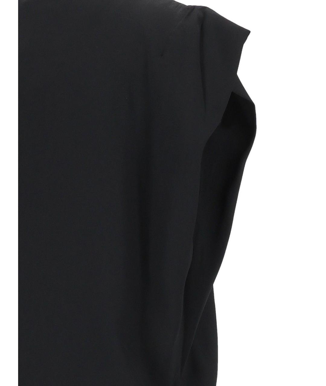 JACQUEMUS Черное хлопковое платье, фото 5